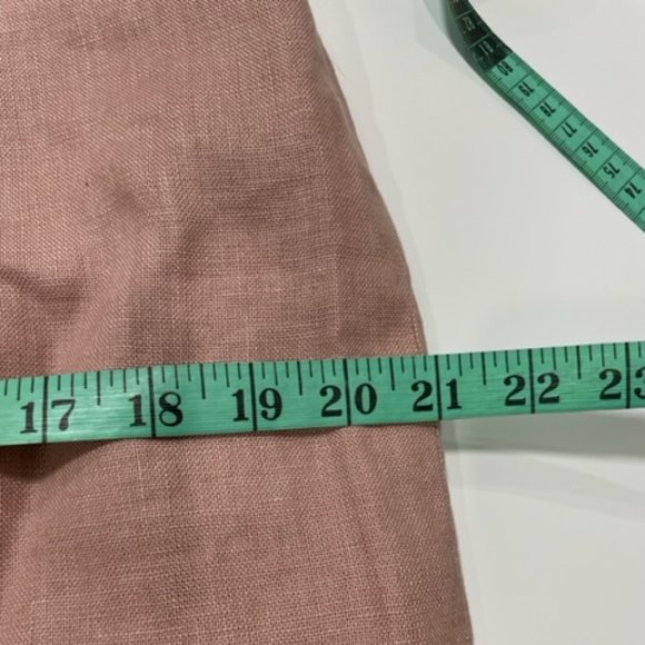BIANCA NYGARD | Soft Pink 100% Linen Fully Lined Dress ~ BNWOT ~ Size 14 - Picture 10 of 16